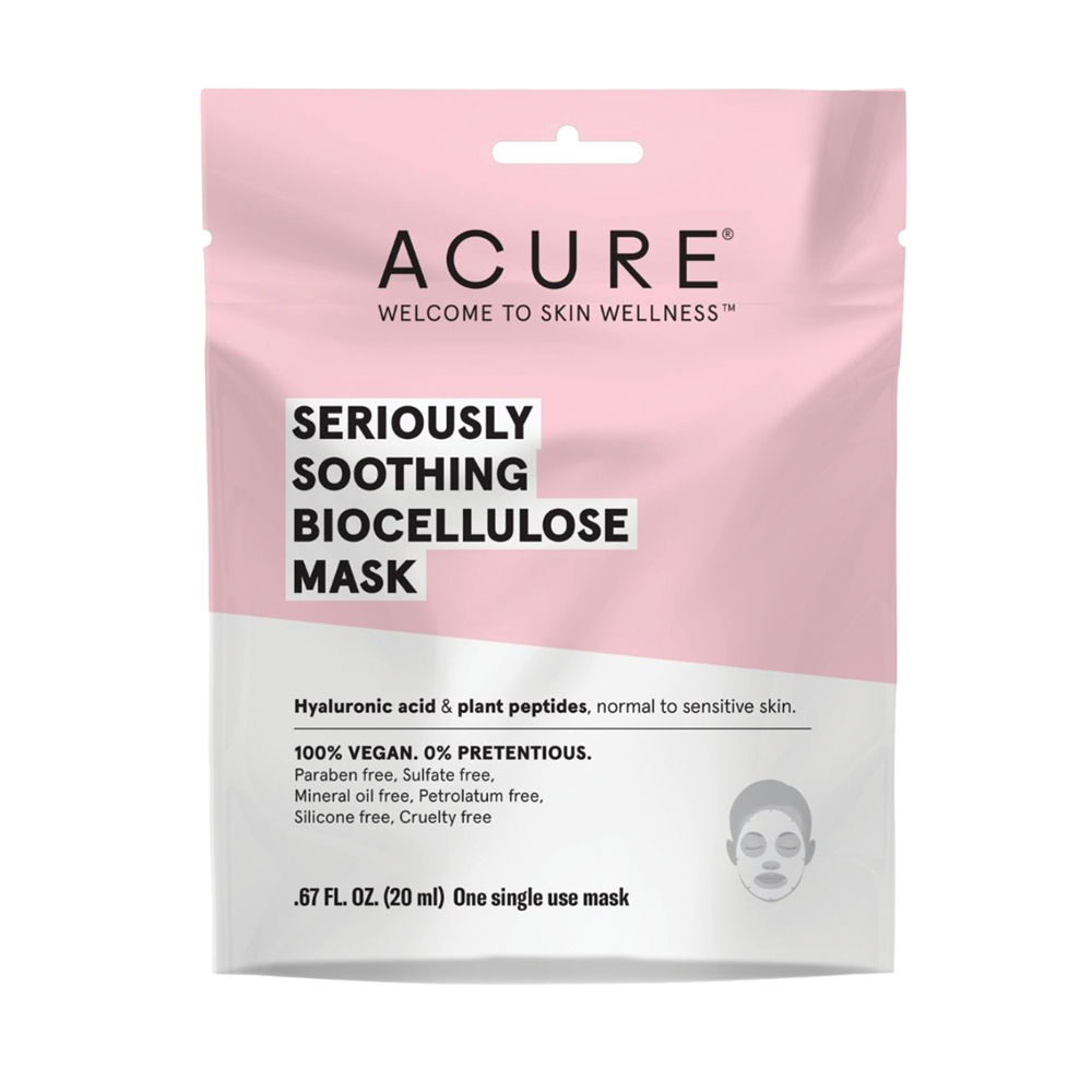 Acure Seriously Soothing Biocellulose Sheet Mask 20ml