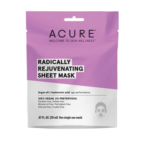 Acure Radically Rejuvenating Sheet Mask 20ml