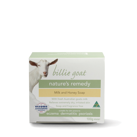 Billie Goat Milk and Honey Soap 100g