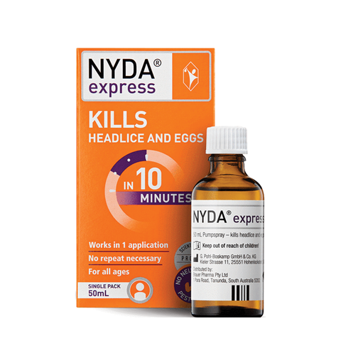 Brauer NYDA Head Lice Treatment 50ml