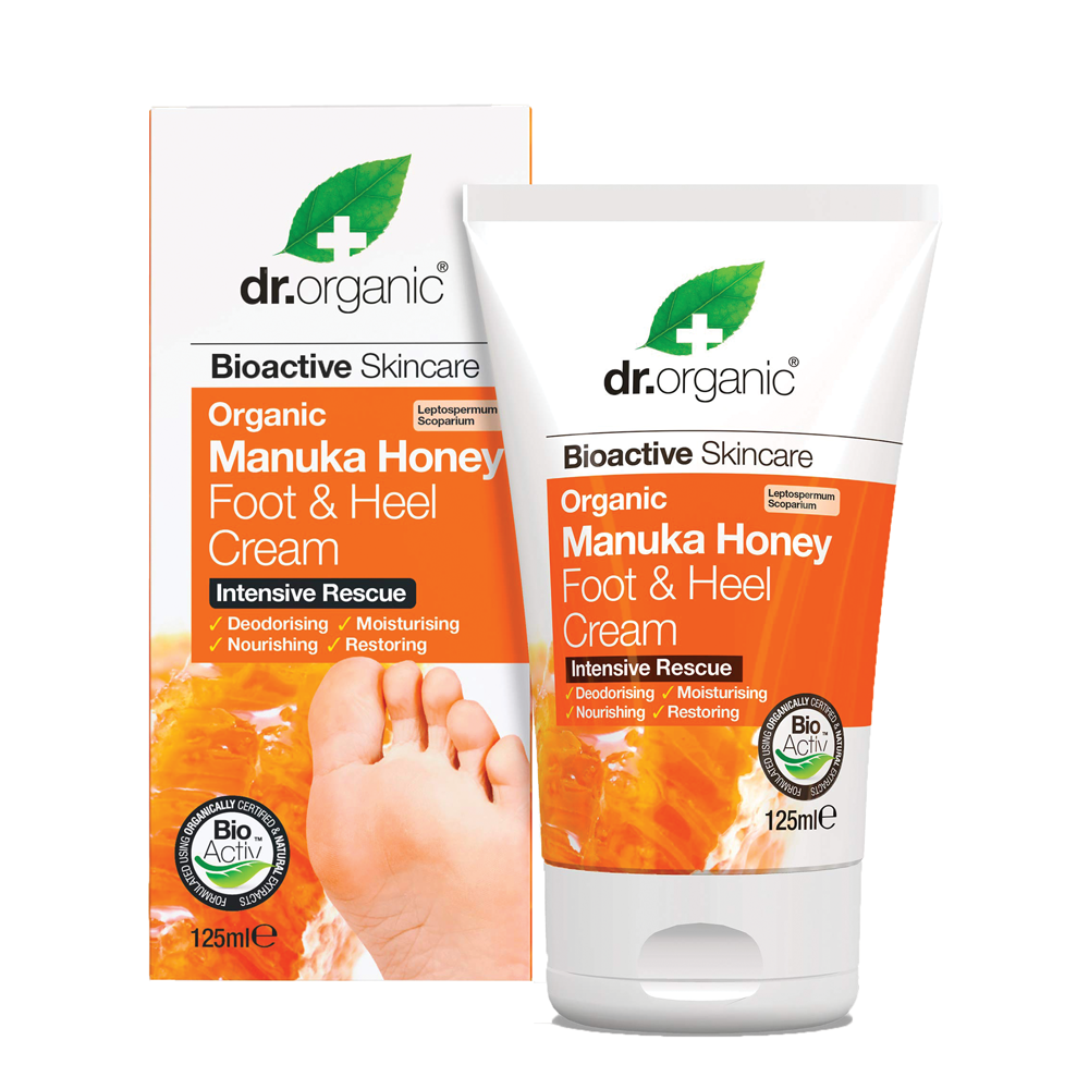 Dr. Organic Manuka Honey Foot & Heel Cream 125ml