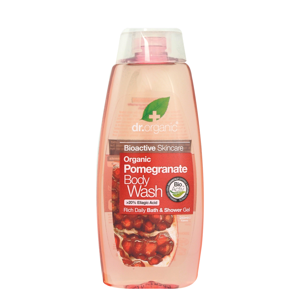 Dr. Organic Pomegranate Body Wash 250ml
