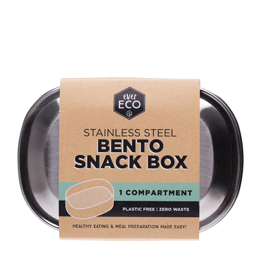 Ever Eco Stainless Steel Bento Snack Box 1 Compartment