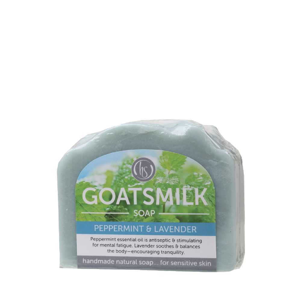 Harmony Soapworks Peppermint & Lavender Goat's Milk Soap - 140g