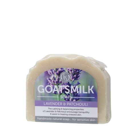Harmony Soapworks Lavender & Patchouli Goat's Milk Soap - 140g