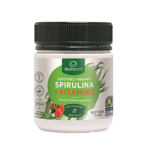 Lifestream Vitamin C Spirulina Immunity - 220 Caps