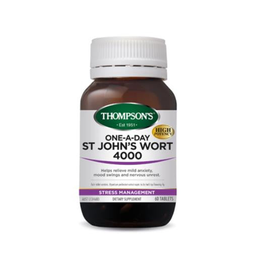 Thompson's One-A-Day St John's Wort 4000mg 60 Tabs