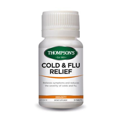 Thompson's Cold & Flu Relief 24 Tablets