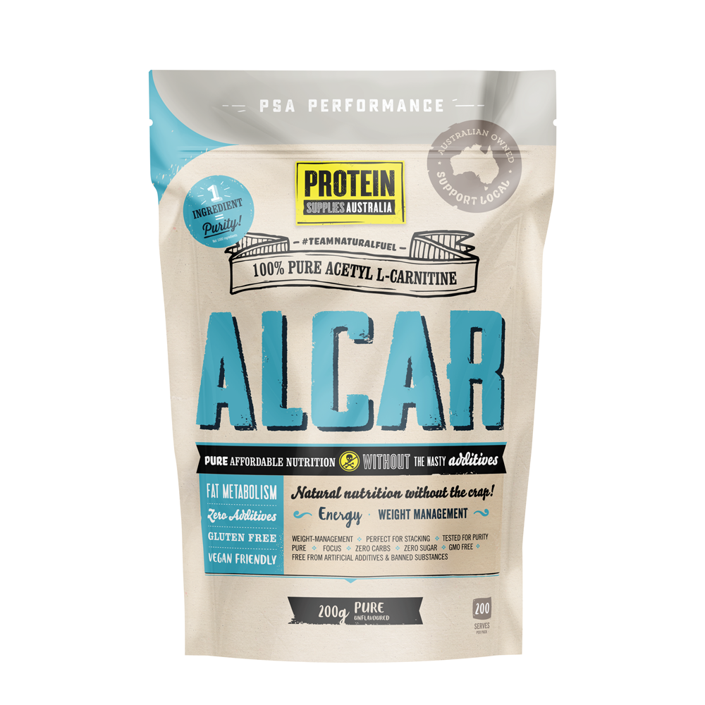Protein Supplies Australia Acetyl L-Carnitine (ALCAR) Pure - 200g