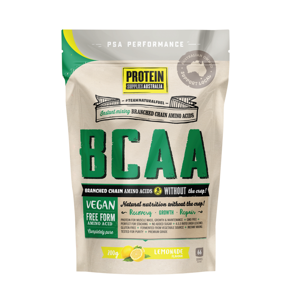 Protein Supplies Australia BCAA Lemonade - 200g