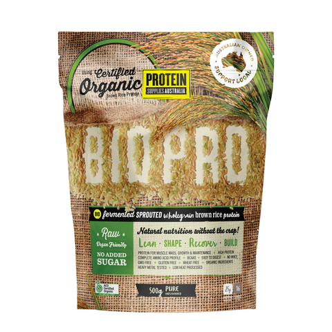 Protein Supplies Australia Brown Rice Protein BioPro Pure - 500g