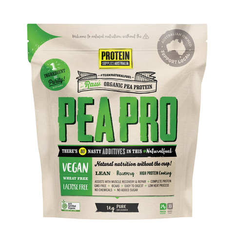 Protein Supplies Australia Pea Protein Isolate PeaPro Pure - 1kg
