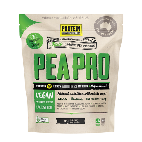 Protein Supplies Australia Pea Protein Isolate PeaPro Pure - 3kg