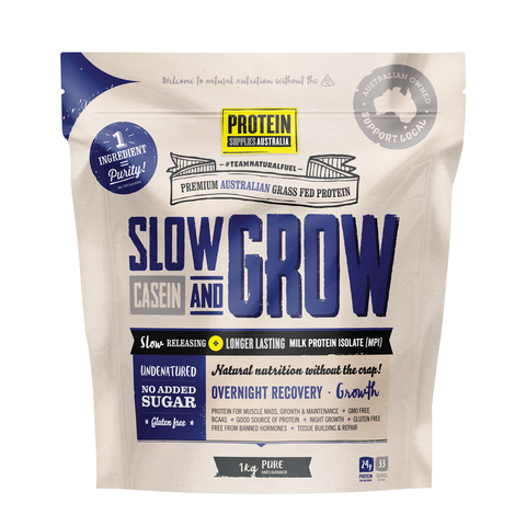 Protein Supplies Australia Slow & Grow Pure - 1kg