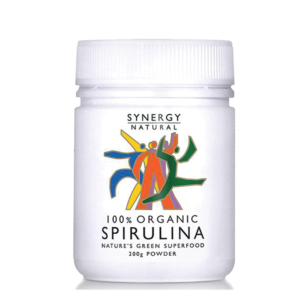 Synergy Natural 100% Organic Spirulina Superfood Powder 200g