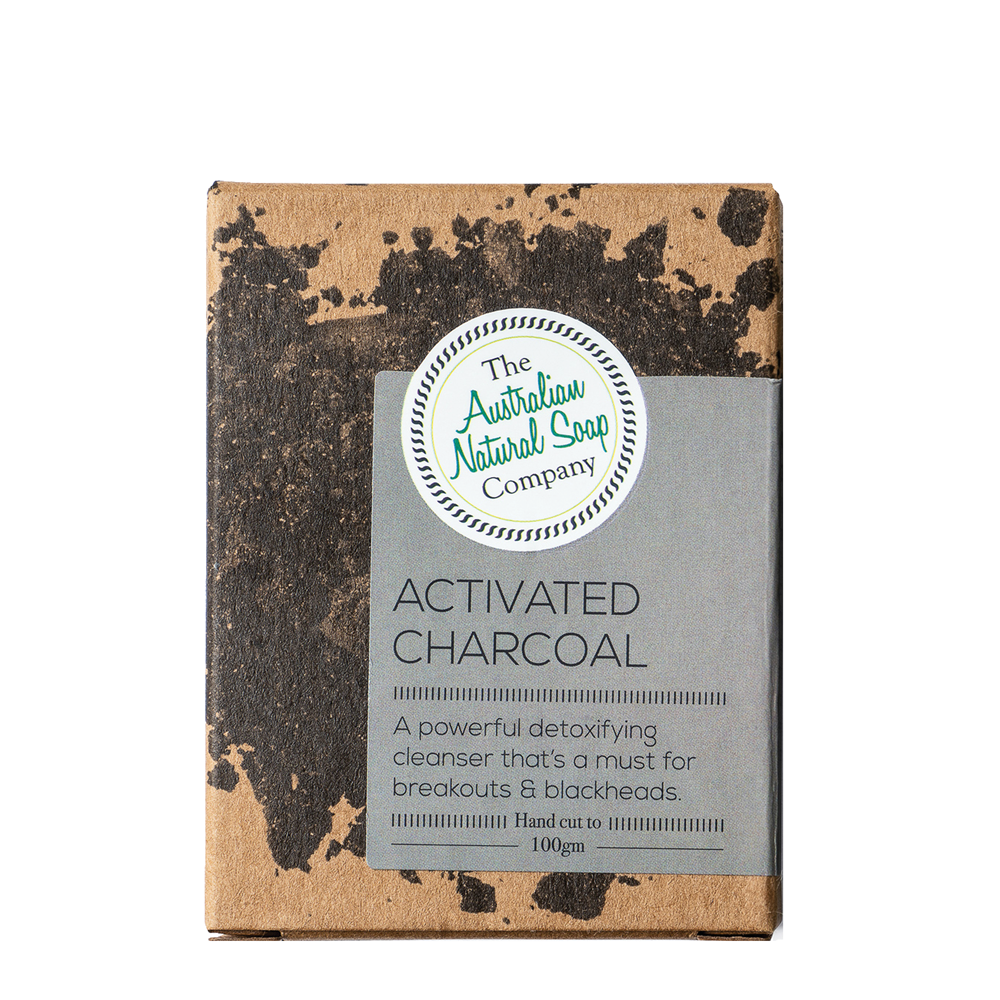 The Australian Natural Soap Company Activated Charcoal Cleanser 100g